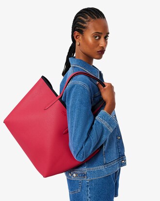 Borsa tote double face con pochette Anna