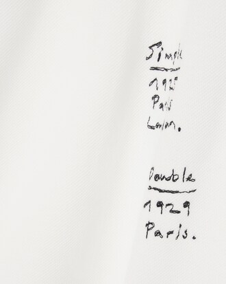 Polo in piqué loose fit grafica Runway