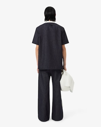 Jeans in denim a gamba dritta Runway