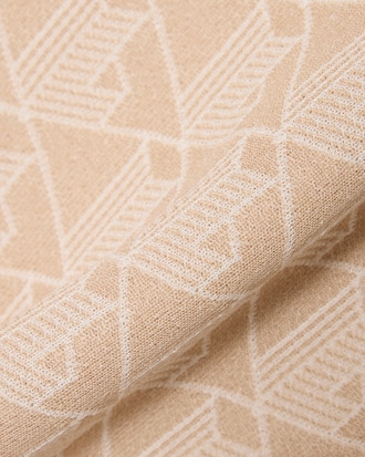 T-shirt slim fit con monogramma jacquard