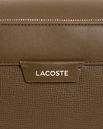 Borsa a tracolla in pelle con chiusura a patella Ossian