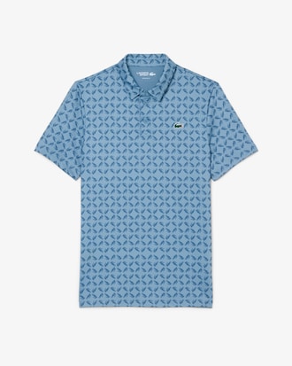 Polo da golf stampata regular fit