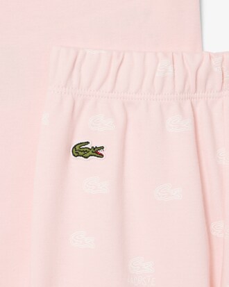 Completo neonato in cotone stampato