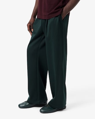 Joggers loose fit a righe