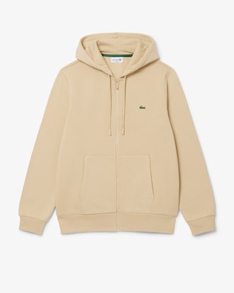 Felpa con cappuccio in pile con zip
