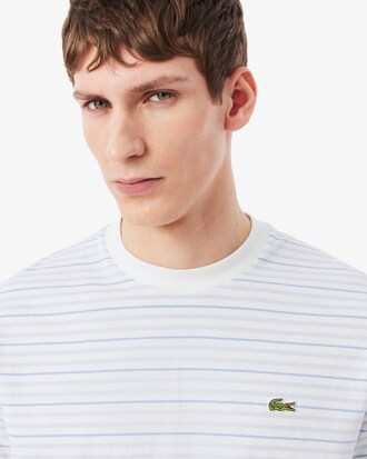 T-shirt in cotone pesante a righe