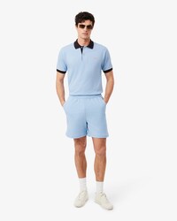 Shorts in jersey testurizzato