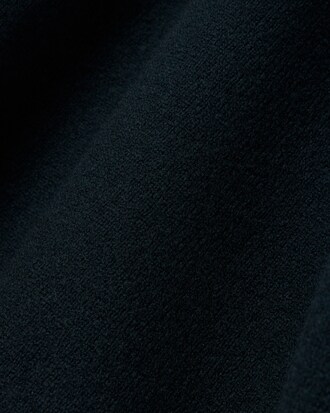 Maglione con collo a polo in feltro di lana Runway