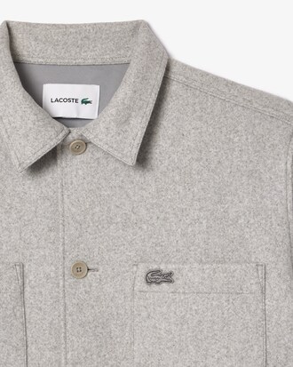 Overshirt oversize in flanella