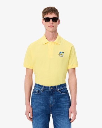 Polo con dettaglio stemma Lacoste x Club Med L.12.12