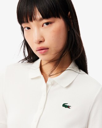 Polo da golf slim fit con termoregolazione