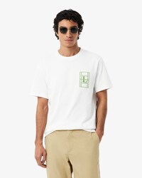 T-shirt in jersey pesante ricamato