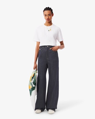 Jeans wide fit con cimosa Runway