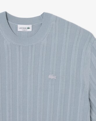 Fluid Ribbed Short Sleeved Sweater