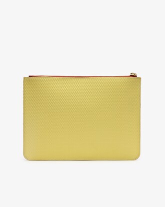 Women's Chantaco Colourblock Piqué Leather Zip Clutch