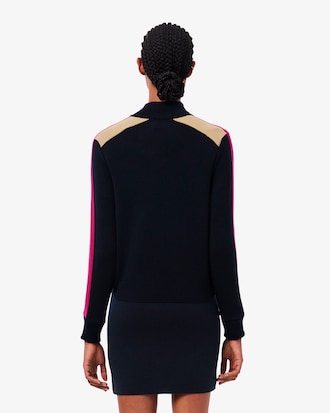 Maglione colorblock con zip Archive Edition