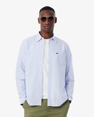 Camicia Oxford a righe regular fit