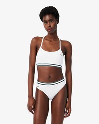 Bralette in cotone a coste