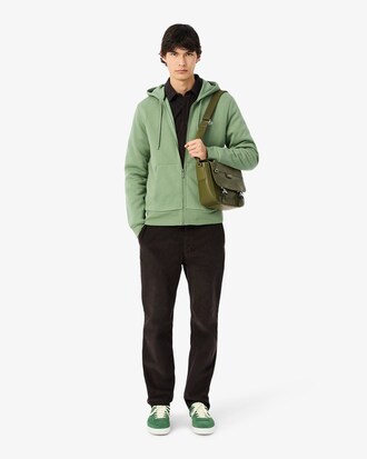 Felpa con cappuccio in pile con zip