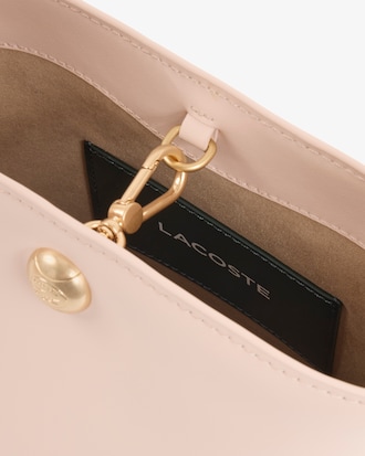 Borsa a secchiello piccola in pelle Tennis Bliss