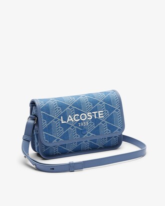 Borsa con chiusura a pattina Heritage in jacquard