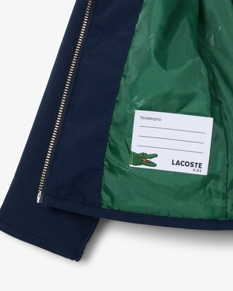 Giacca Harrington in twill impermeabile