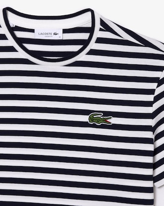 T-shirt in cotone a righe loose fit