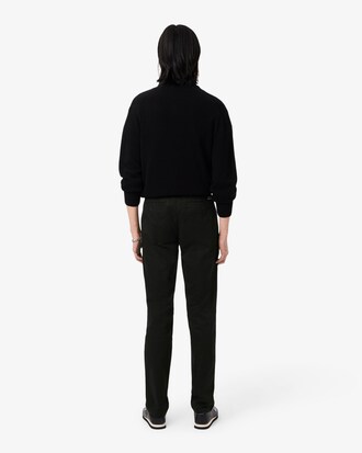 Pantaloni chino elasticizzati slim fit in twill