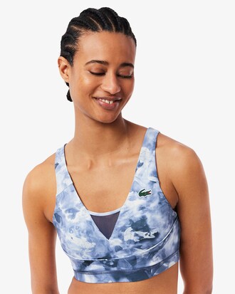 Bralette sportiva elasticizzata di supporto medio
