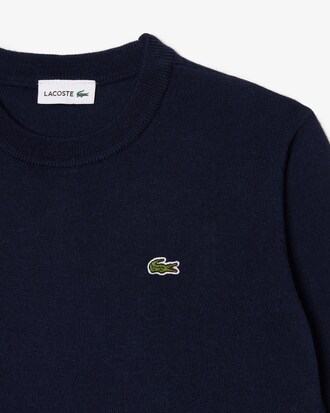 Maglione in misto lana merino e cotone