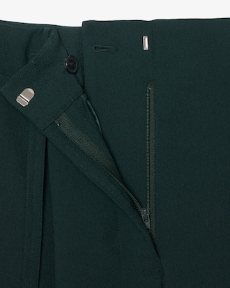 Pantaloni oversize con banda in raso