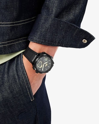 Orologio analogico e digitale in silicone LC33