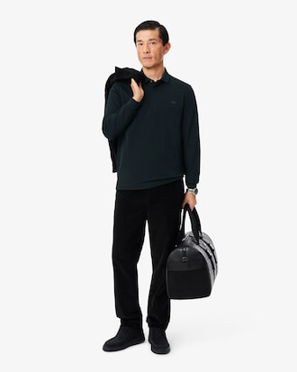 Polo regular fit in piqu&eacute; elasticizzato Paris