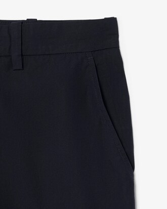 Pantaloni chino regular fit in twill di cotone