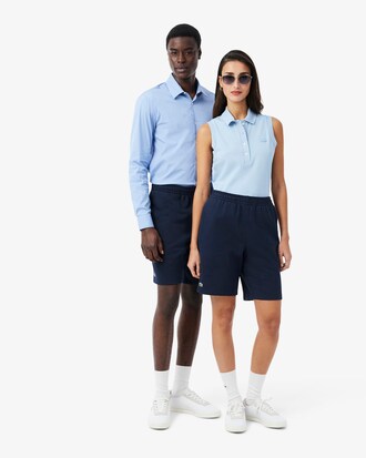 Shorts in tessuto felpato regular fit