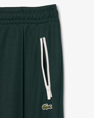 Pantaloni felpati taglio svasato con pieghe