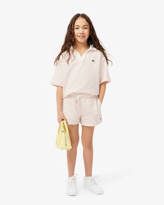 Polo in spugna a righe
