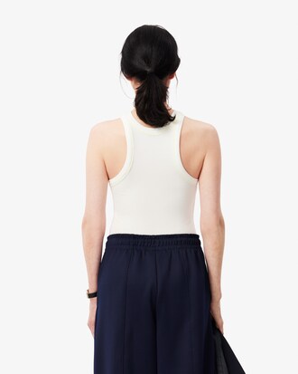 Canotta in modal a costine slim fit