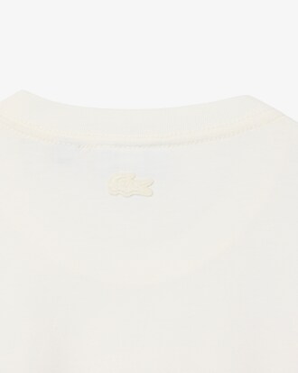 T-shirt in jersey di cotone con stampa