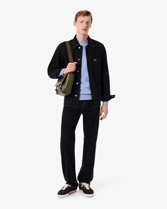 Felpa in jersey con marchio jacquard