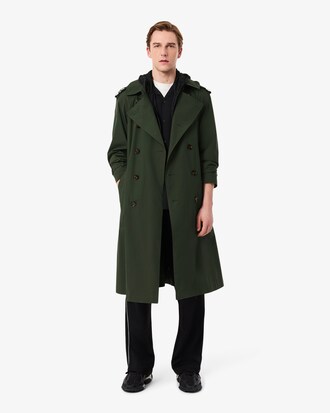 Trench antivento idrorepellente