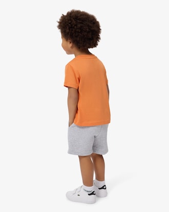 T-shirt in cotone con stemma