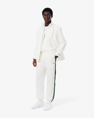 Pantaloni felpati color block