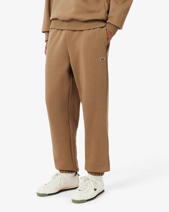 Pantaloni della tuta regular fit in tessuto felpato