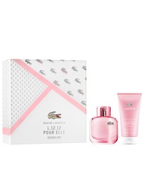 Giftset Eau de Lacoste L.12.12 Pour Elle Sparkling Eau de Toilette 90ml