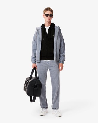 Felpa con cappuccio in pile con zip