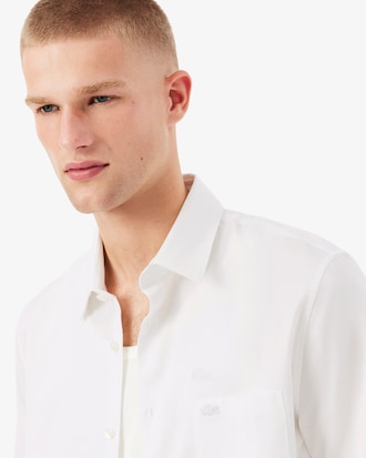 Camicia in cotone a maniche corte regular fit