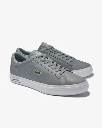 Men's Powercourt Leather and Synthetic Trainers