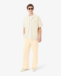 Joggers in tessuto felpato loose fit