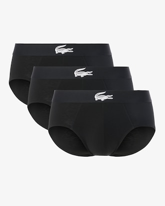 Set di 3 slip in jersey elasticizzato